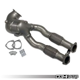 Cast Stainless Steel Racing Downpipe | Audi 8S TTRS and 8V.5 RS3