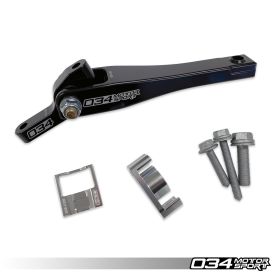 034Motorsport Billet Spherical Dogbone Mount Performance Pack Without Dogbone Pucks - Version 2 Insert, Volkswagen & Audi MQB and MQB EVO with Manual OR 6-Speed DSG