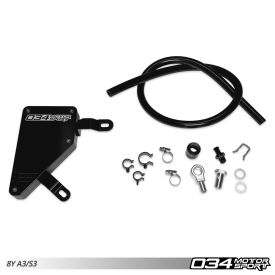 034Motorsport Billet Aluminum DSG Breather Catch Can Kit for Audi 8Y A3/S3