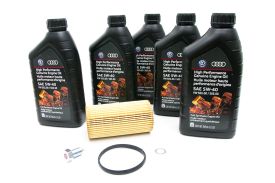 5K Mile Maintenance Kit for 2.0T FSI with Magnetic Drain Plug - 06F198002AGRP
