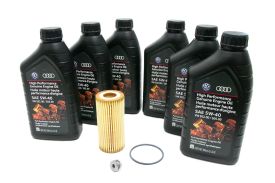 Castrol Oil Change Kit for Passat, Jetta, Beetle 1.8t TSI Engine - 06K-198-002