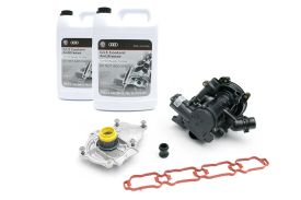Thermostat and Water Pump (MQB 1.8t and 2.0t) w/ Install Kit - 06L198111M