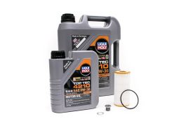 Liqui Moly - 5K Maintenance Kit (0w30 504.00/507.00 spec Oil) for MK8 Golf R & Audi 8Y S3