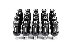 RacingLine Stud and Nut 80mm Conversion Kit / Ball Seat - most OEM wheels / Full Car Set
