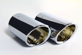 Exhaust Tips (Polished) on Pair (MK7 Golf)