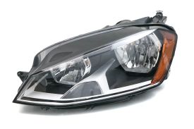 Headlight (Halogen) Drivers (Left) for MK7 - Genuine Volkswagen/Audi - 5GM941005C