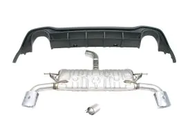 MK8 GTI Clubsport Rear Muffler and Valence Retrofit 5H6253609Q