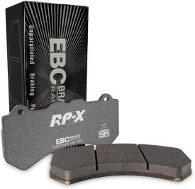 EBC Racing 15-19 Volkswagen Golf R MK7 2.0L Turbo RP-X Rear Brake Pads