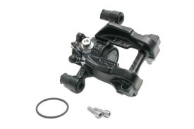 Passenger (Right) Rear Caliper (Black)  - 8V0615424E - Genuine Volkswagen/Audi