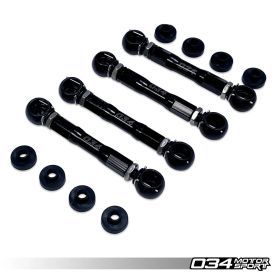 Billet Aluminum Adjustable Lowering Link Kit | Audi C7 with Adaptive Air Suspension