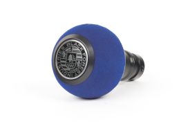 BFI Heavy Weight Shift Knob - GS2 - Blue Alcantara - Black Anodized - VW / Audi 