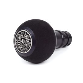 BFI Heavy Weight Shift Knob - GS2 - Black Alcantara - Machined Finish - VW / Audi 