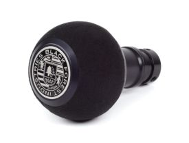 BFI Heavy Weight Shift Knob - GS2 / DSG - Black Alcantara - Black Anodized - VW / Audi 