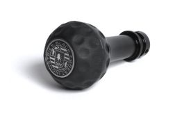 BFI Heavy Weight Shift Knob - GSB - Black Nappa Leather - Black Anodized - VW / Audi 