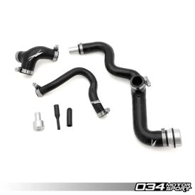 Breather Hose Kit, Late-AMB Audi A4 1.8T, Reinforced Silicone