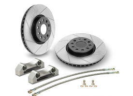 Porsche Caliper Kit - Cross Slotted