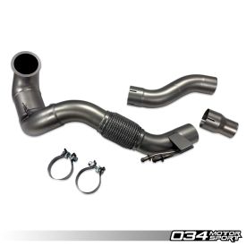 Cast Stainless Steel Racing Downpipe - FWD | EA888 Gen 3 1.8T/2.0T Engines