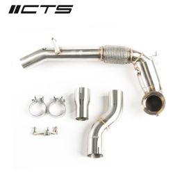 CTS Turbo -  Downpipe with High-Flow Cat | MK8 GTI/8Y Audi3 EVO4 FWD