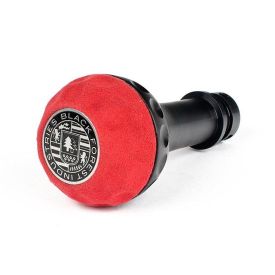 BFI Heavy Weight Shift Knob - GSB / DSG - Red Alcantara - Black Anodized - VW / Audi 