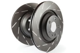 EBC - USR Slotted Rear Rotors (Girling rear caliper)  | 05-14 MK5 Volkswagen Rabbit 2.5L