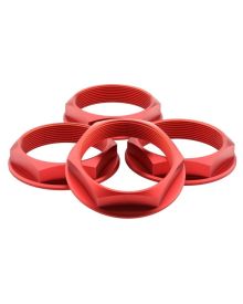 Fifteen52 Super Touring (Chicane/Podium) Hex Nut Set of Four - Anodized Red (No Longer Available)