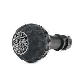 BFI Heavy Weight Shift Knob - GSB / DSG - Black Alcantara - Black Anodized - VW / Audi 