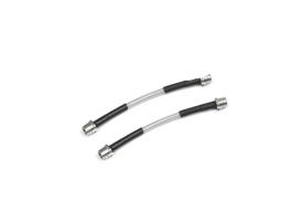 Rear Stainless Steel Brake Line Set (2 Line Set) - 1999-2005 VW Golf/Jetta/Beetle FWD (Mk4)