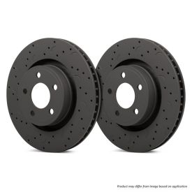 Hawk Talon Drilled and Slotted Rear Brake Rotor Set