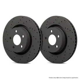 Hawk Talon 2006 Audi A3 Drilled and Slotted Rear Brake Rotor Set