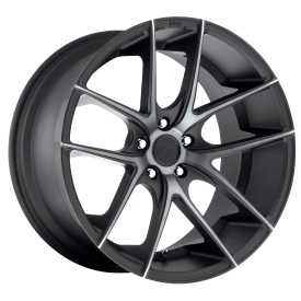 Niche - TARGA 18x8 5x112.00 MATTE BLACK DOUBLE DARK TINT (42 mm) - M13018804342