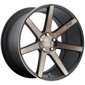 Niche - VERONA 18x8 5x112.00 MATTE BLACK MACHINED (42 mm) - M15018804342