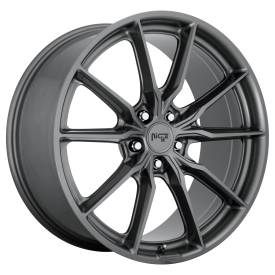 Niche - RAINIER 19x8.5 5x112.00 MATTE ANTHRACITE (42 mm) - M23919854342