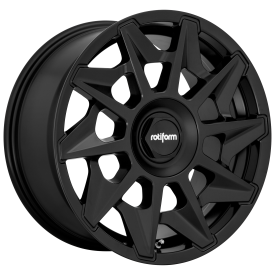 Rotiform - CVT 18x8.5 5x100.00/5x112.00 MATTE BLACK (35 mm) - R12918851435