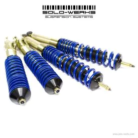 Solo Werks S1 Coilover System - VW (A2 MKII) Golf Jetta 1985-1992 (A3 MK III) Golf Jetta 1993-1998  Corrado 1990-1994 Passat (B3 B4) 2wd 1988-1996
