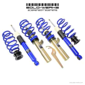 Solo Werks S1 Coilover System - VW (A6 MKVI) Jetta S 2014-2016 50mm Front housing with Rear Multi-Link Suspension
