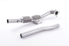 Large Bore Cast Downpipe with Race Cat (For Milltek Cat-Back)