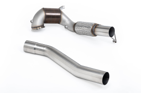 Milltek Large Bore Downpipe with NO CEL Hi-Flow Sports Cat | MK8 GTI