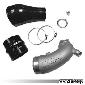 SüperDüper Turbo Inlet Pipe with P34 Conversion Kit | Audi B9/B9.5 S4/S5 3.0T