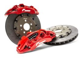 RacingLine Stage 3 Big Brake Kit 380mm 6 Pot / MQB / RED