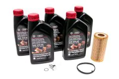 5K Mile Maintenance Kit for 2.0T FSI with Magnetic Drain Plug - 06F198002AGRP
