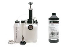 Brake Flush Kit - Genuine VW/Audi Brake Fluid with Bleeder Tool
