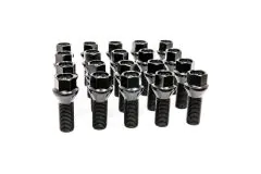 27mm Wheel Bolt Set (20 pcs) Cone Seat â€“ Black â€“ OEM Length (M14x1.5)  - SB27-C-B2-KT20-GRP - ShopDAP