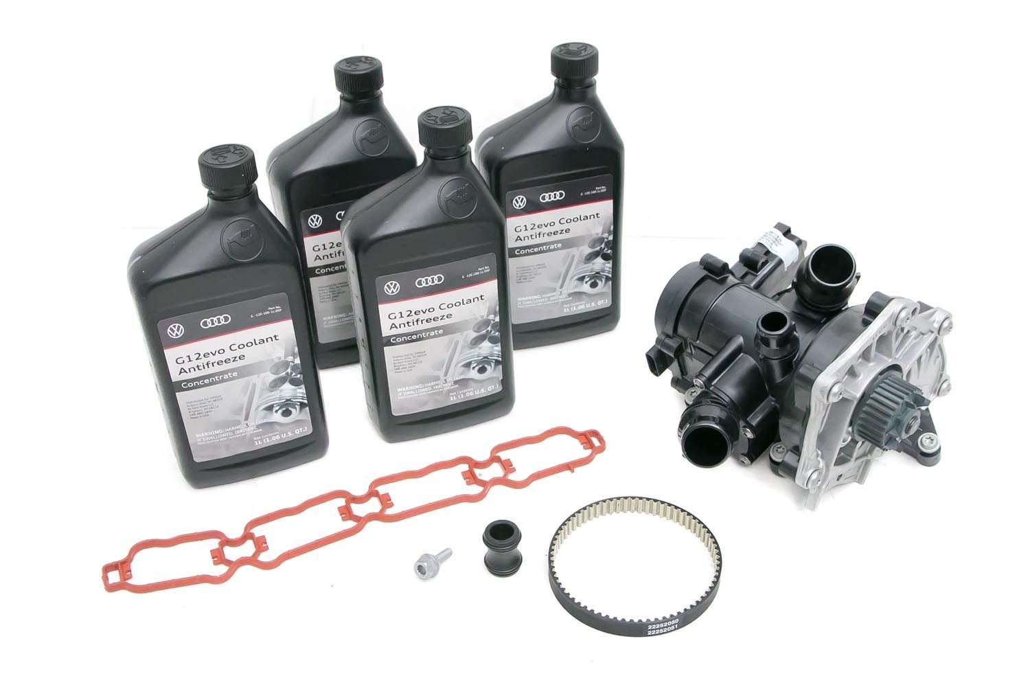 Thermostat and Water Pump (MQB 1.8t and 2.0t) w/ Install Kit - 06L198111M
