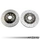 2-Piece Floating Rear Brake Rotor 310mm Upgrade | VW & Audi MQB and MQB EVO