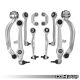 Control Arm Kit - Density Line | Early Audi B5/C5 S4/RS4/A6/S6/RS6, VW B5 Passat with Aluminum Uprights