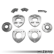 034Motorsport Suspension Lift Kit, Audi & Volkswagen MQB and MQB Evo