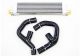 Front Mount Twintercooler for MK5 2.0T FSI/TSI (Black Hoses)