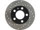 StopTech Rear Drilled Rotor - Right (Passenger)