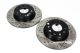 Stoptech Sport Drilled and Slotted Brake Rotors Rear (272mm x 10mm) One Pair