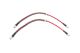 Front (Stainless Steel) Brake Lines - 1K0-698-701-L-DAP - Deutsche Auto Parts